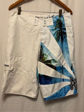 Y2K Aeropostale surfer board shorts